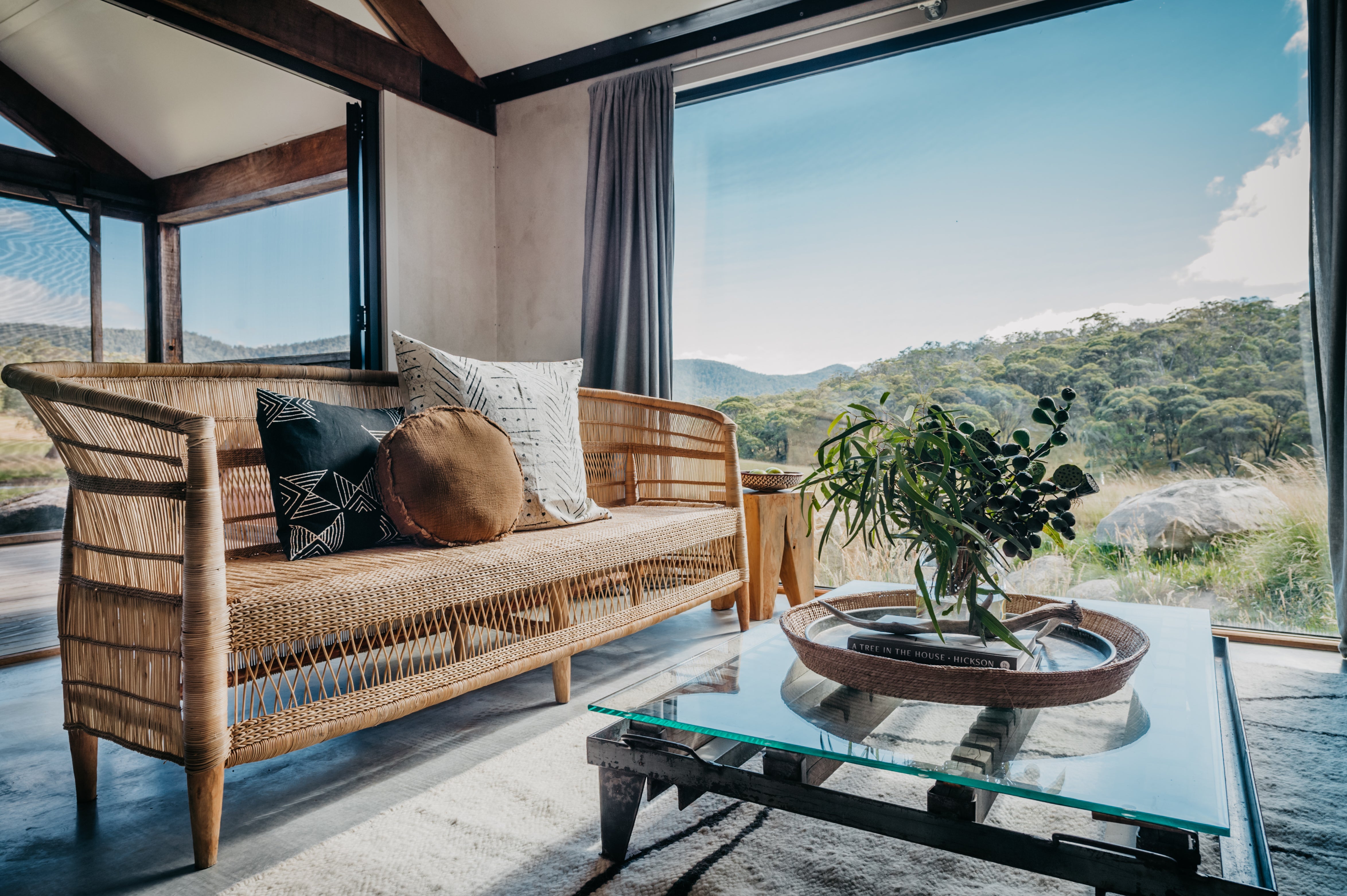 Traditional 4-seater Malawi Cane Chair