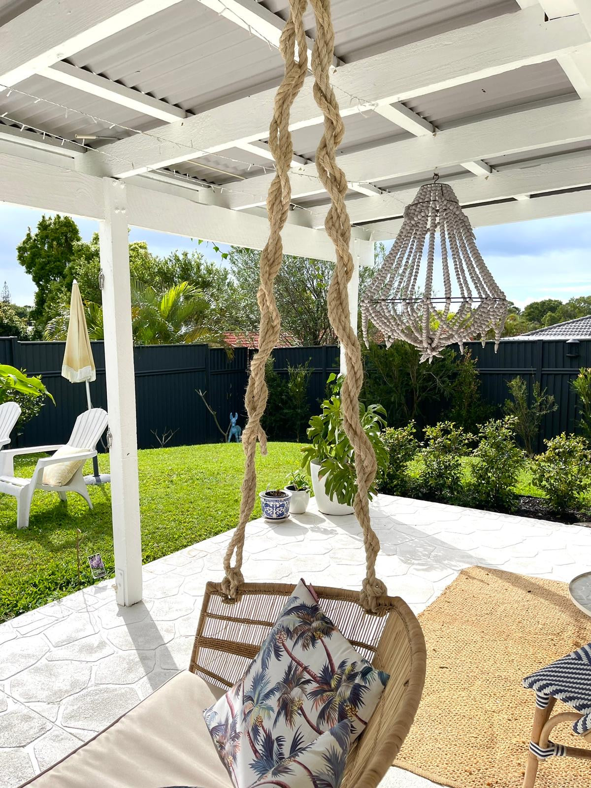 Traditional 2-seater Hanging Loveseat