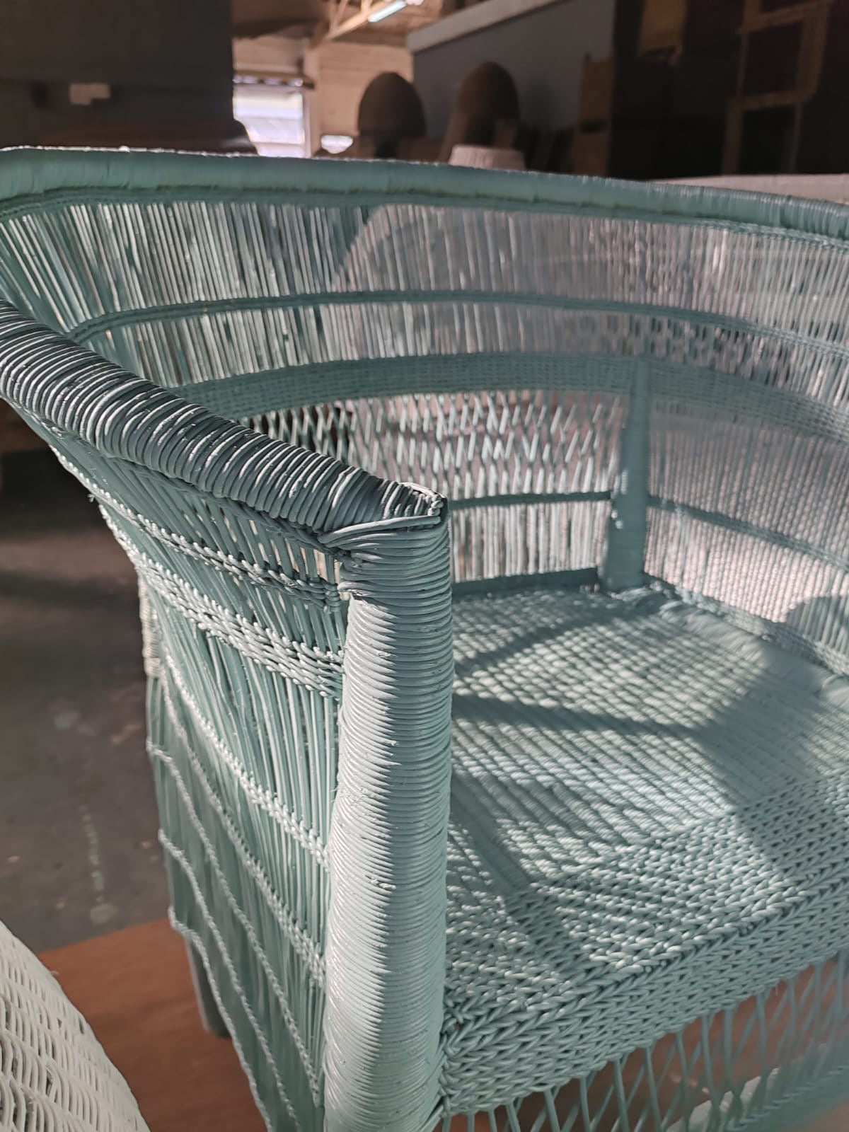 Traditional 1-seater Malawi Cane Chair