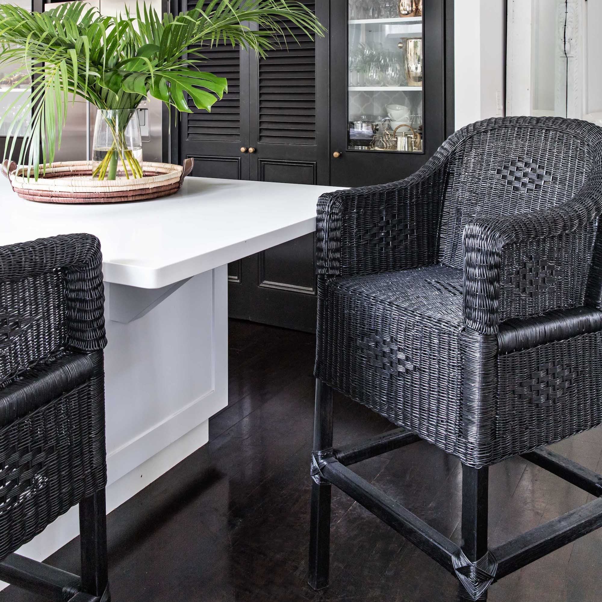 classic counter / bar stool black