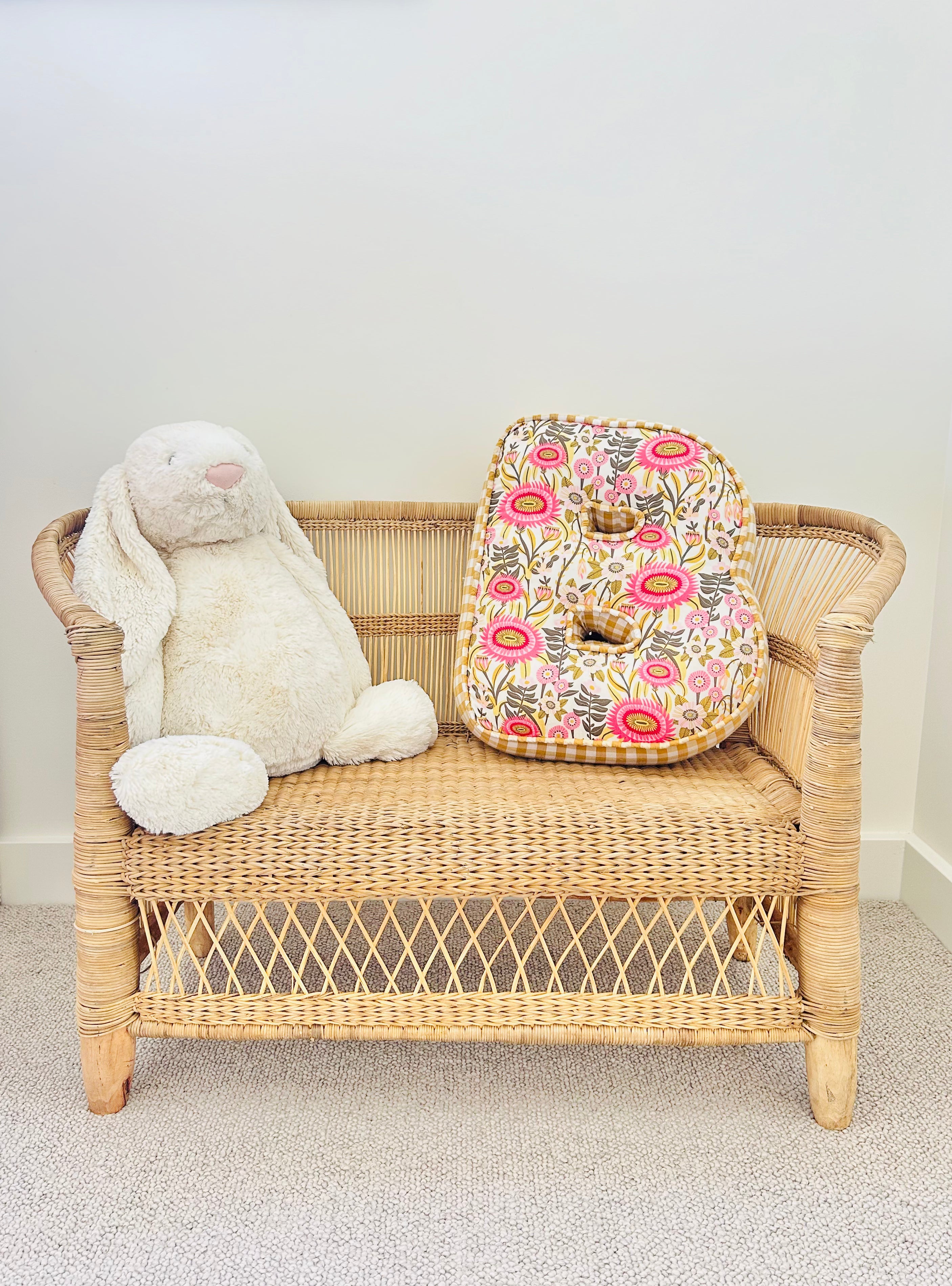 Traditional Children's 2-seater Malawi Cane Chair