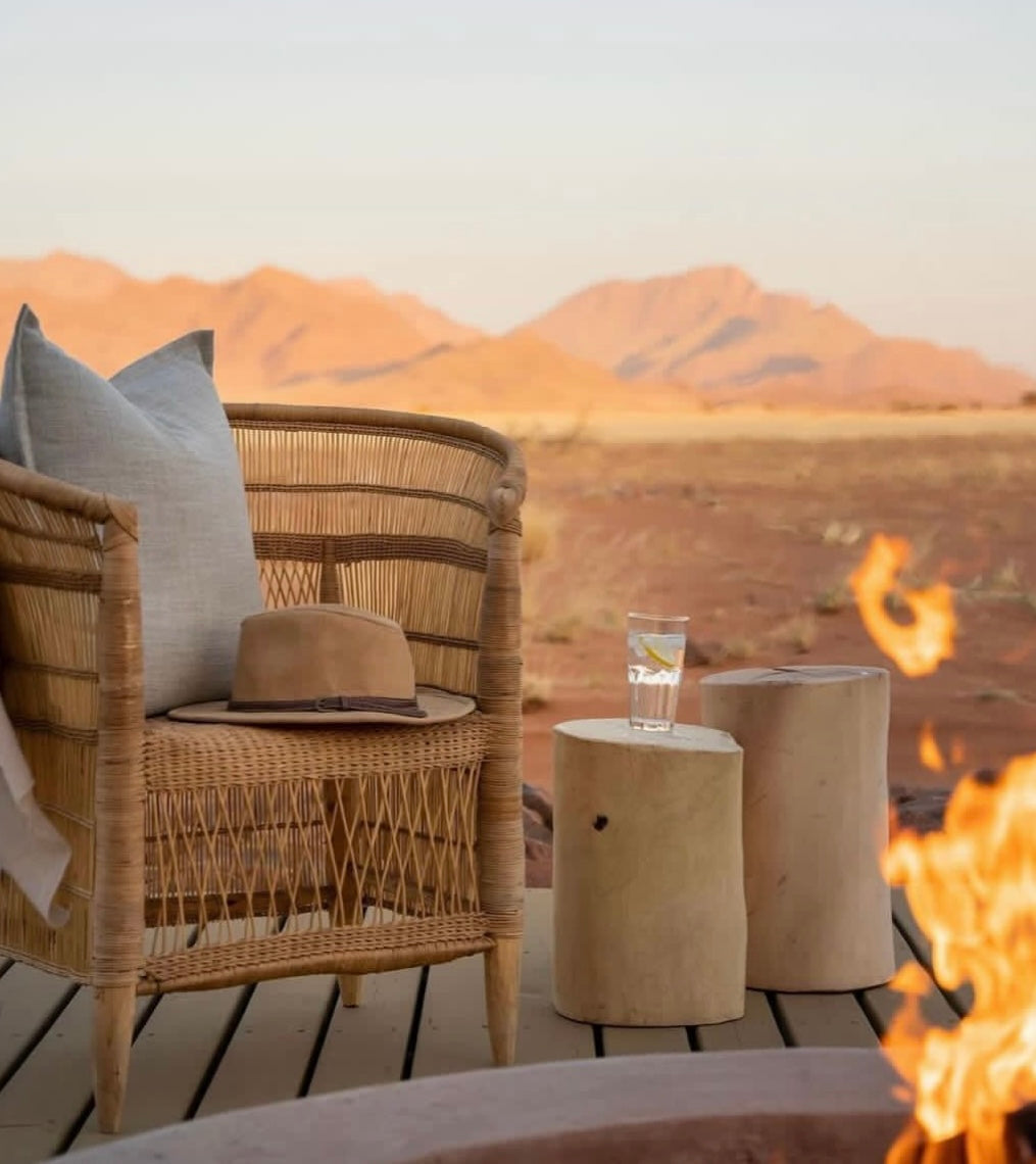 Traditional 1-seater Malawi Cane Chair