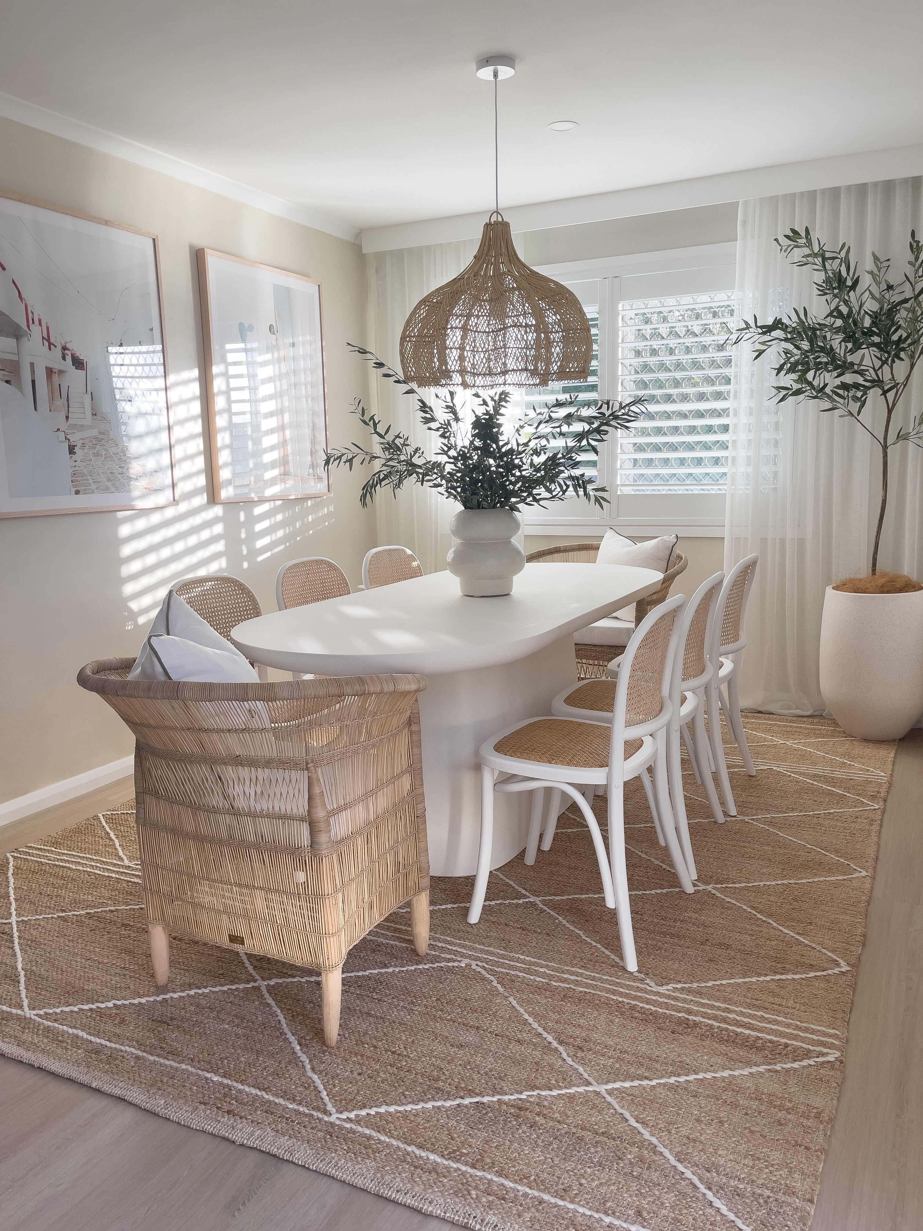 Traditional 1-seater Malawi Cane Chair