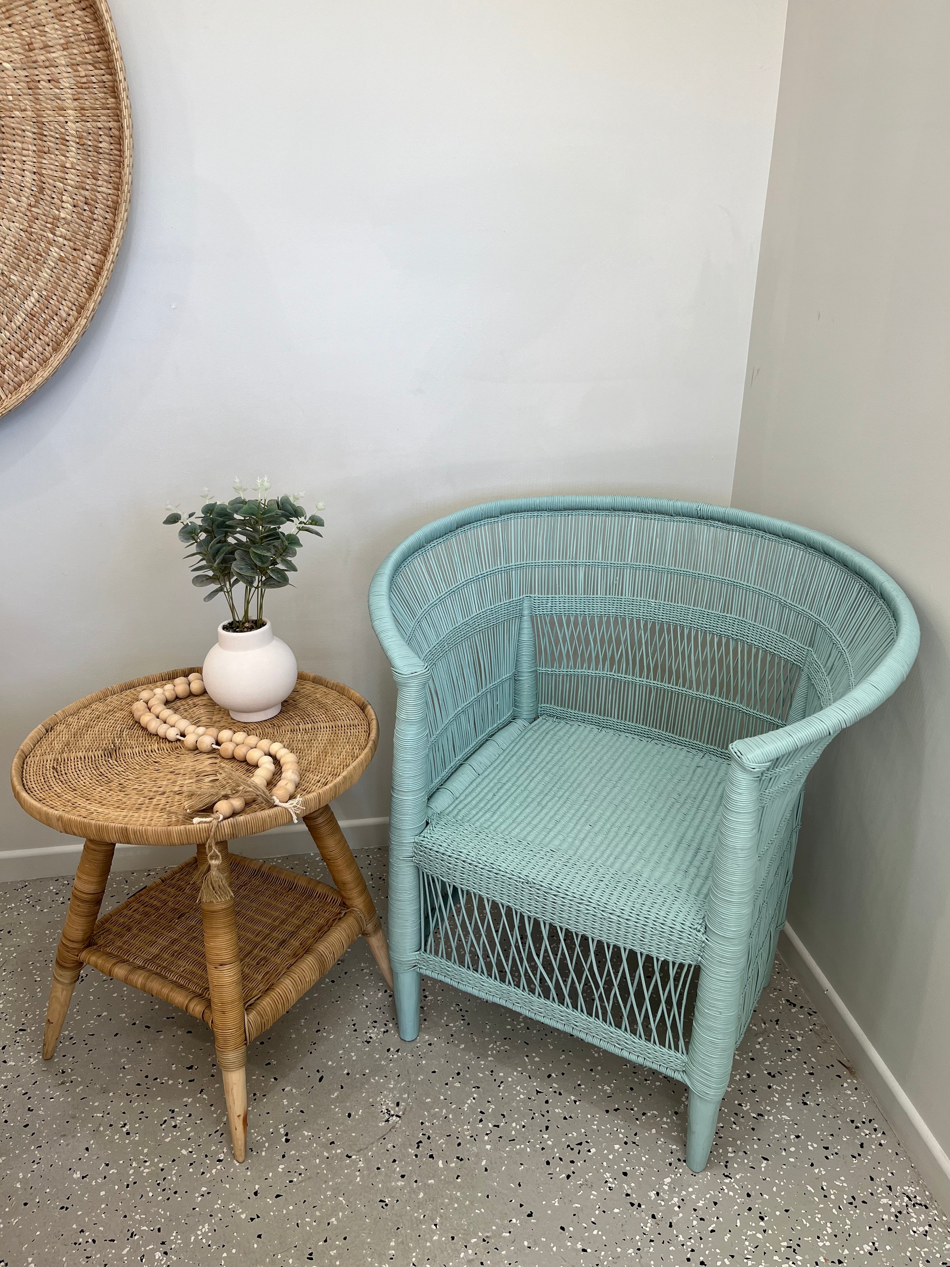 Traditional 1-seater Malawi Cane Chair