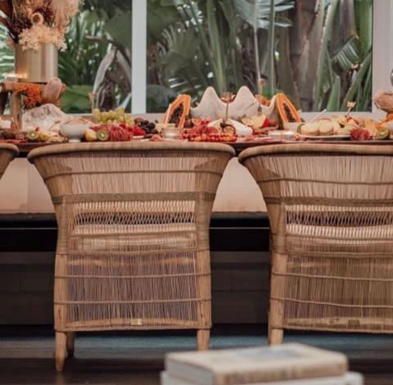 Traditional 1-seater Malawi Cane Chair